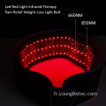 Ceinture de thérapie lumineuse infrarouge rouge pour soulagement de la douleur